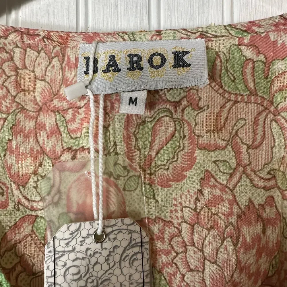 Barok Floral Print Dress - Picture 7 of 8
